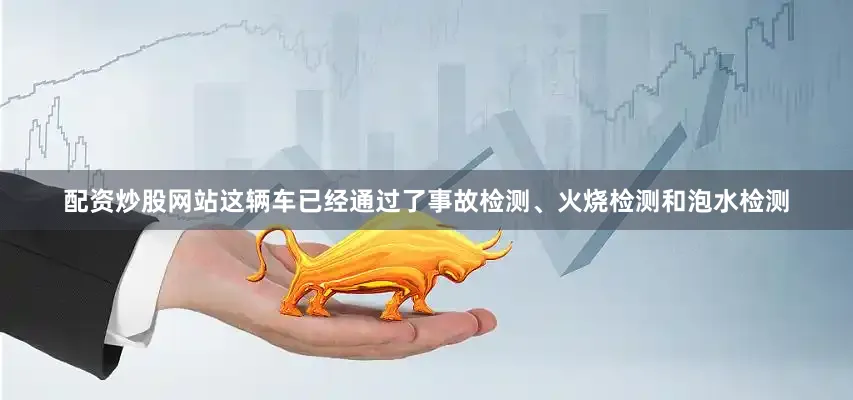 配资炒股网站这辆车已经通过了事故检测、火烧检测和泡水检测
